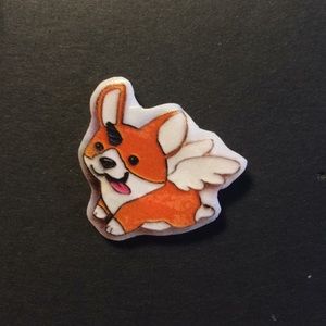 Corgi pin